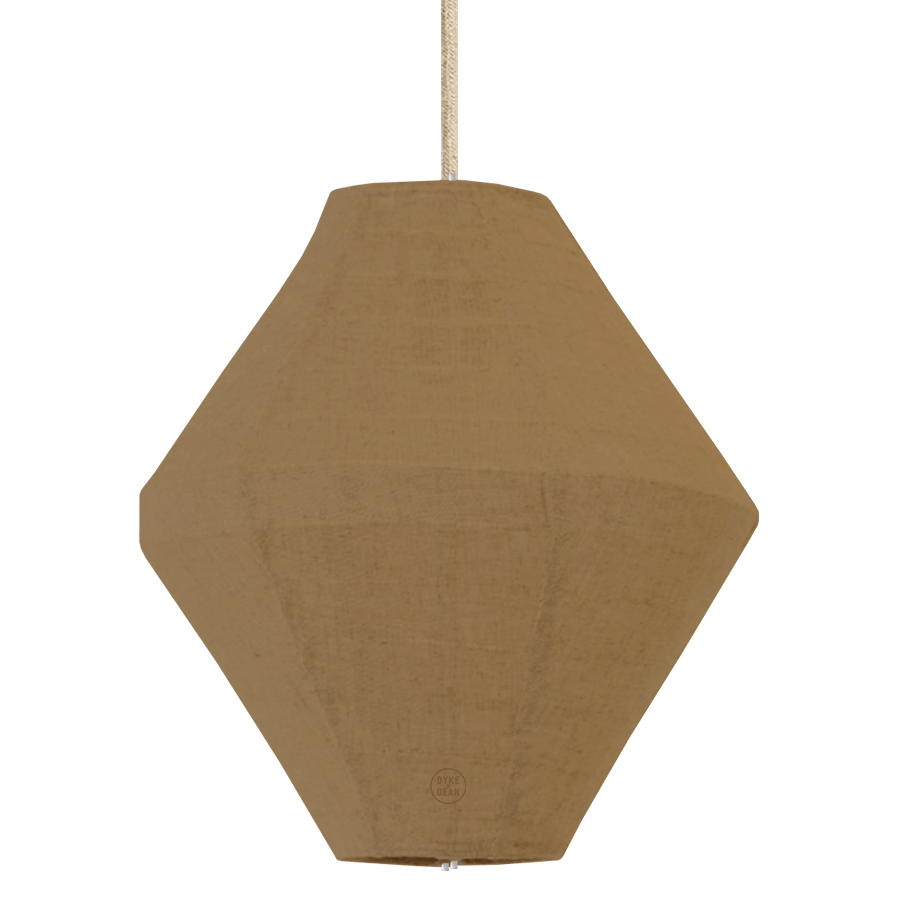 BELLA NATURAL LINEN LIGHT SHADE - DYKE & DEAN