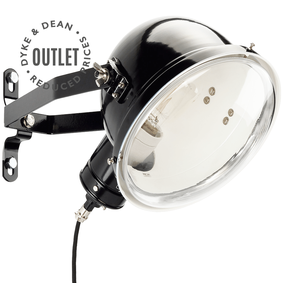 BOLICH KIEL BLACK WALL LIGHT OUTLET - DYKE & DEAN