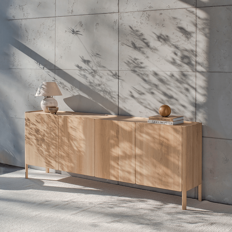 GAZZDA DVOR WALNUT SIDEBOARD CABINET - DYKE & DEAN