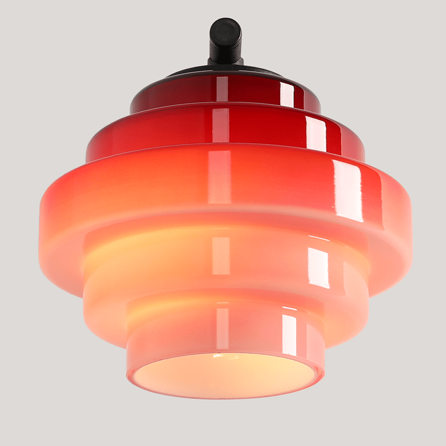 JELLY GLASS WALL LIGHT BERRY - DYKE & DEAN