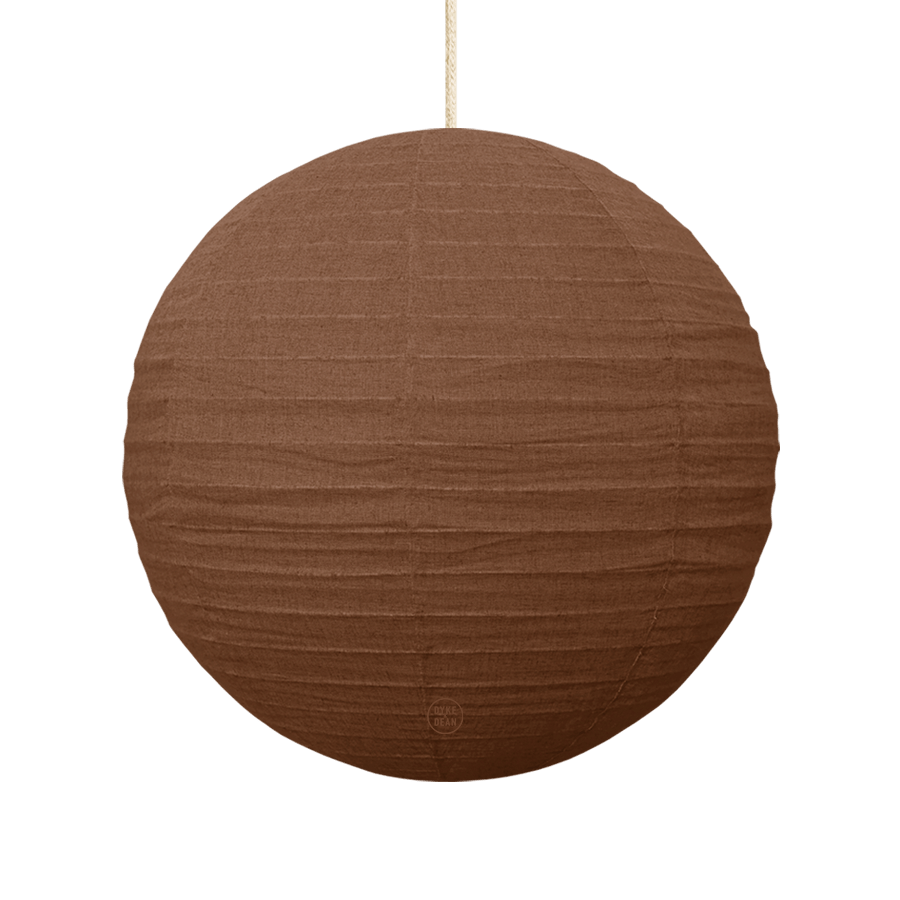 LUNA LINEN LIGHT SHADE 50CM - DYKE & DEAN