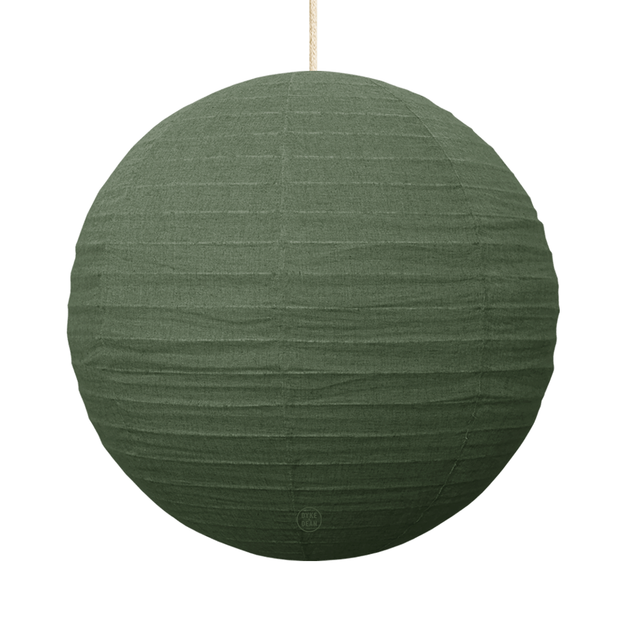 LUNA LINEN LIGHT SHADE 60CM - DYKE & DEAN