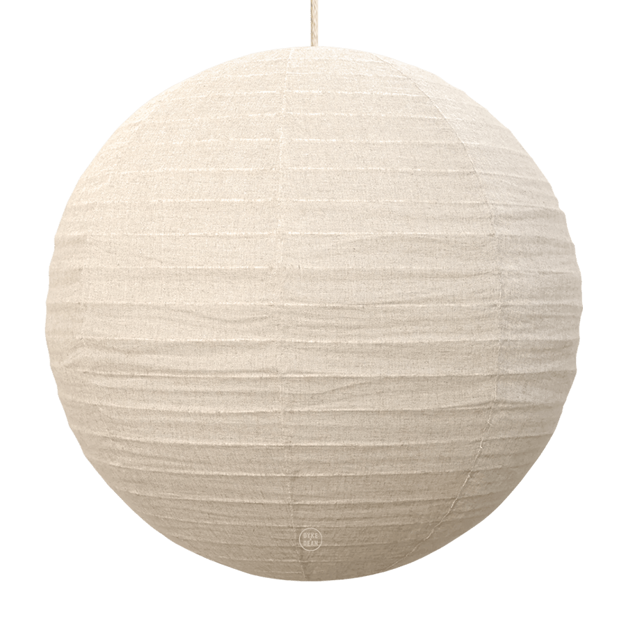 LUNA LINEN LIGHT SHADE 80CM - DYKE & DEAN