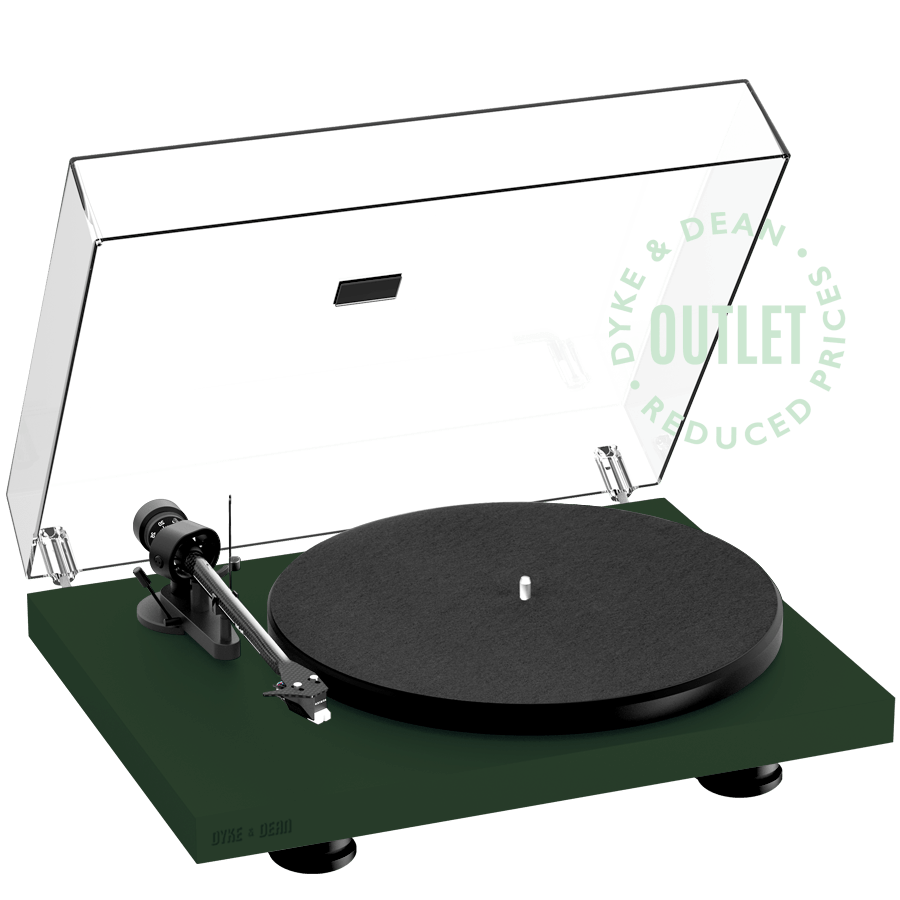PRO - JECT DEBUT CARBON EVO TURNTABLE GREEN OUTLET - DYKE & DEAN
