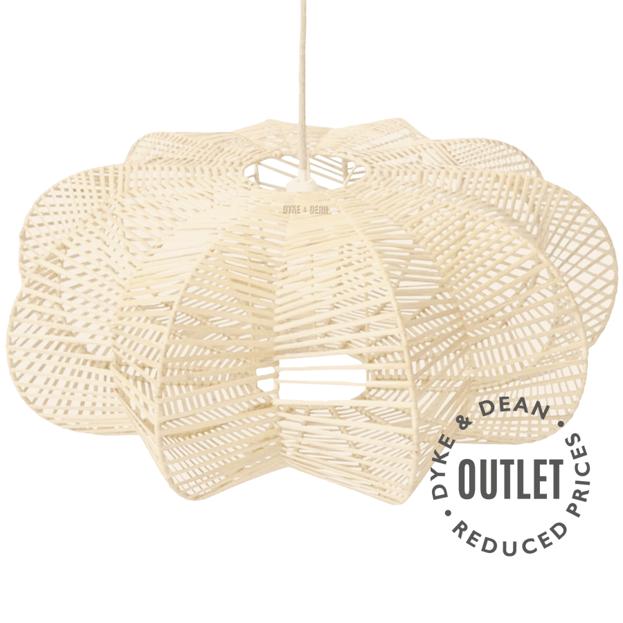 RATTAN PENDANT LAMPSHADE OUTLET - DYKE & DEAN