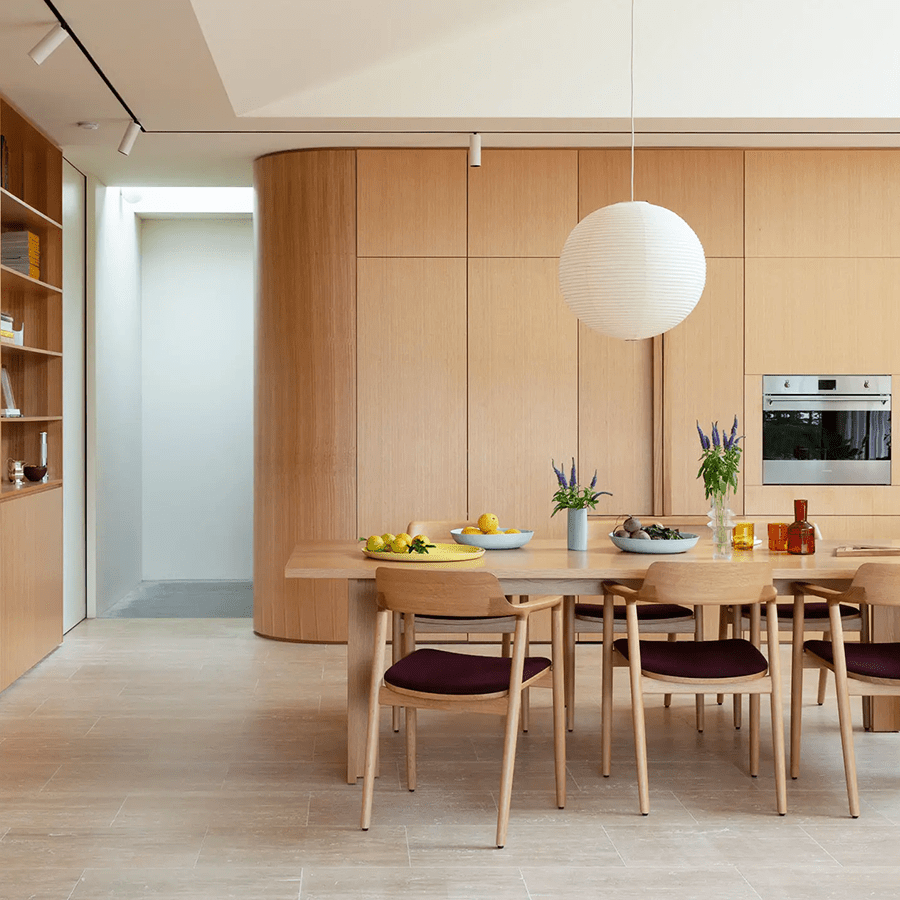 SPHERE LINEN LIGHT SHADE 50CM - DYKE & DEAN