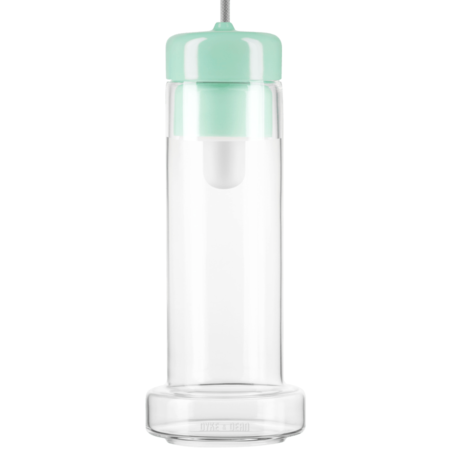 TUBA PORCELAIN CRYSTAL GLASS LIGHT PENDANTS - DYKE & DEAN