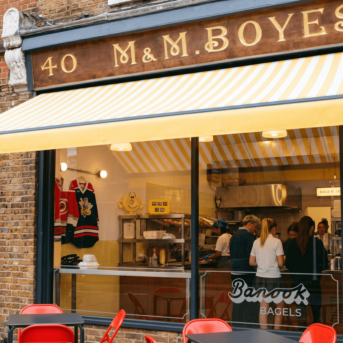 BANOOK BAGELS, LONDON | DYKE & DEAN LIGHTING SUPPLY - DYKE & DEAN