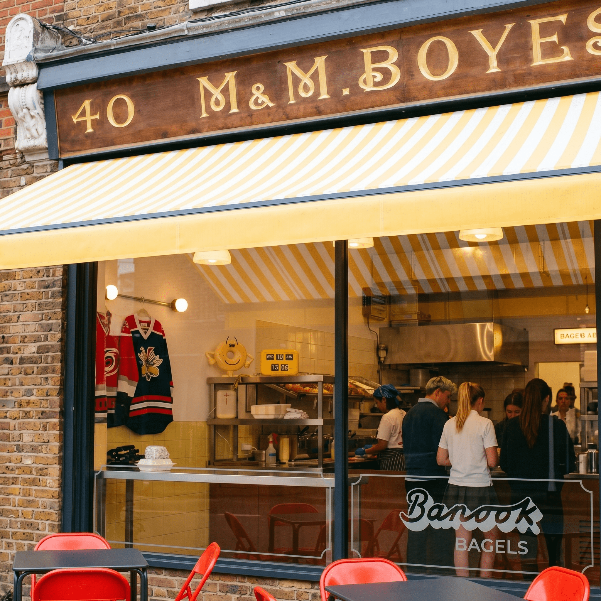 BANOOK BAGELS, LONDON | DYKE & DEAN LIGHTING SUPPLY - DYKE & DEAN