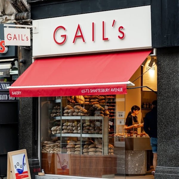 GAIL'S BAKERY, SHAFTESBURY AVENUE | LIGHTING SUPPLY - DYKE & DEAN
