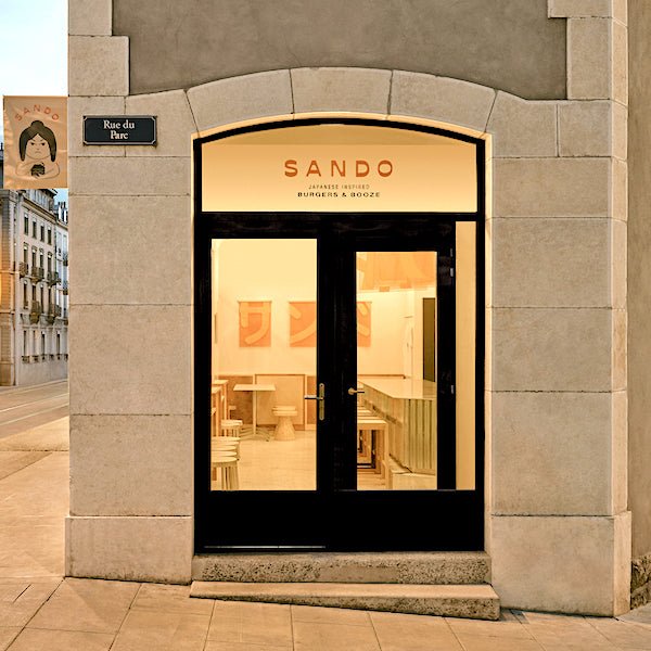 SANDO BURGER BAR, GENEVA | LIGHTING AND HOOKS BY DYKE & DEAN | PHOTOGRAPHY BY ALICIA DUBUIS - DYKE & DEAN