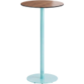 ADICO PLANA ROUND HIGH TABLE WOOD TOP