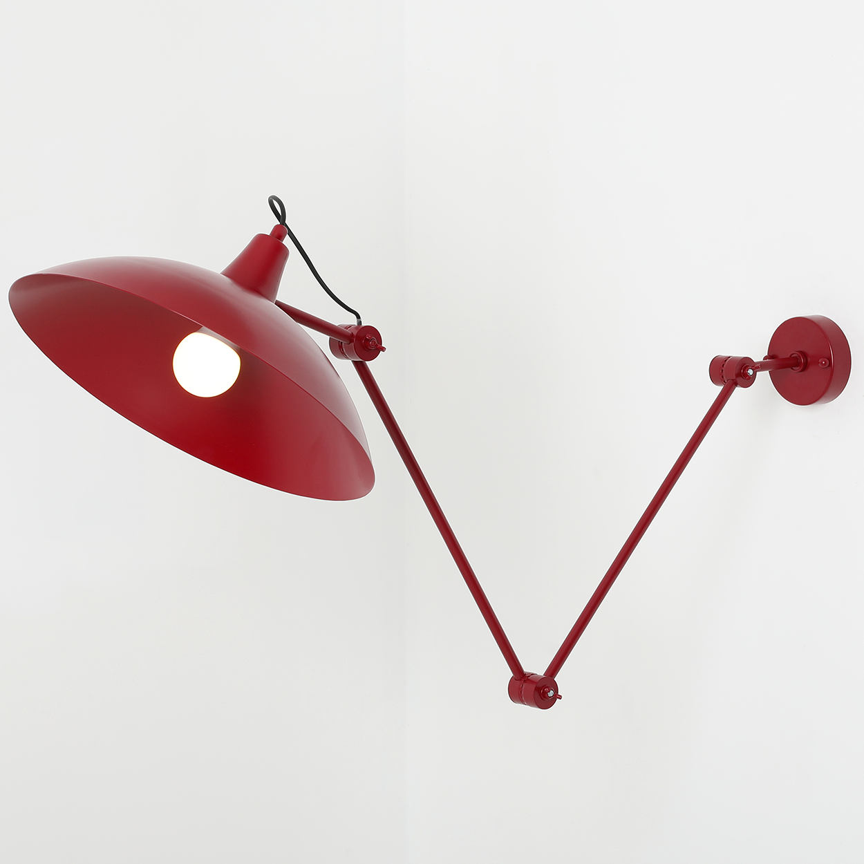 ADJUSTABLE WALL CEILING LIGHT MELOS RED