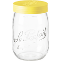 LE PARFAIT GLAS MIT GELBEM OBERFLÄCHE 1,0 L