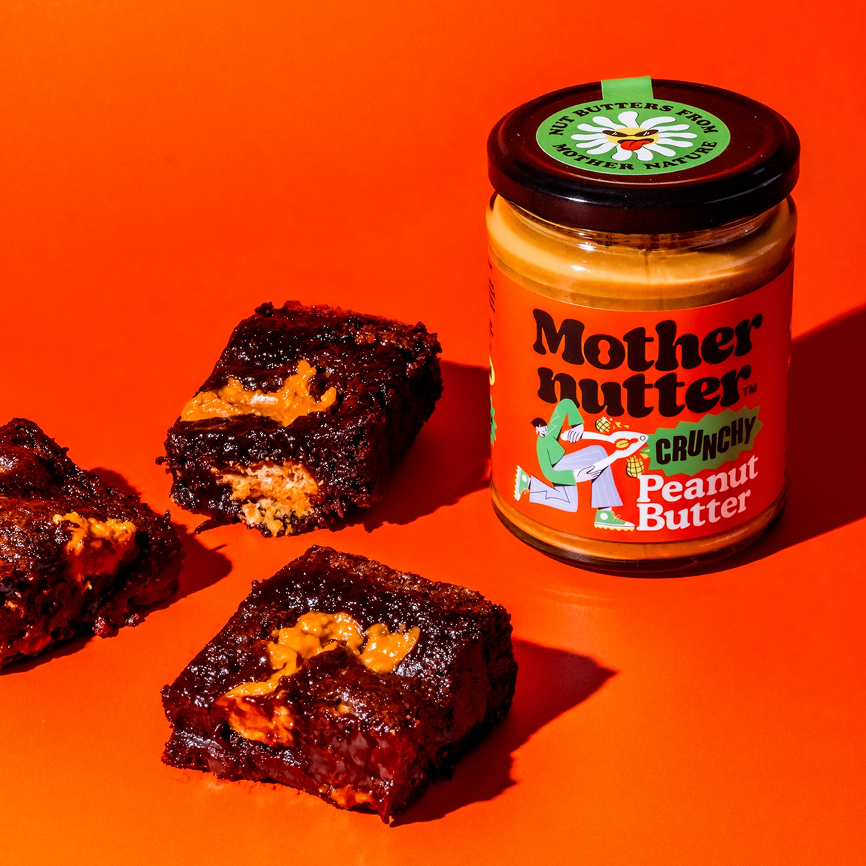 MOTHER NUTTER CRUNCHY PEANUT BUTTER