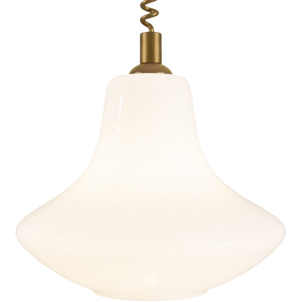 DANISH OPALINE RETRACTABLE CORD LIGHT