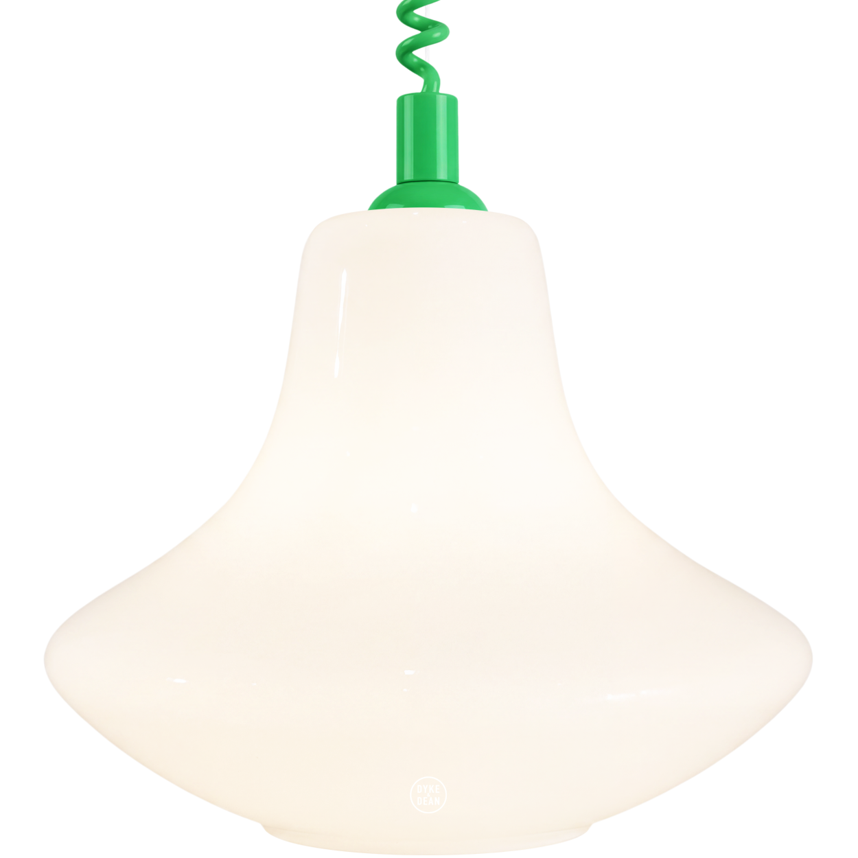 DANISH OPALINE RETRACTABLE CORD LIGHT