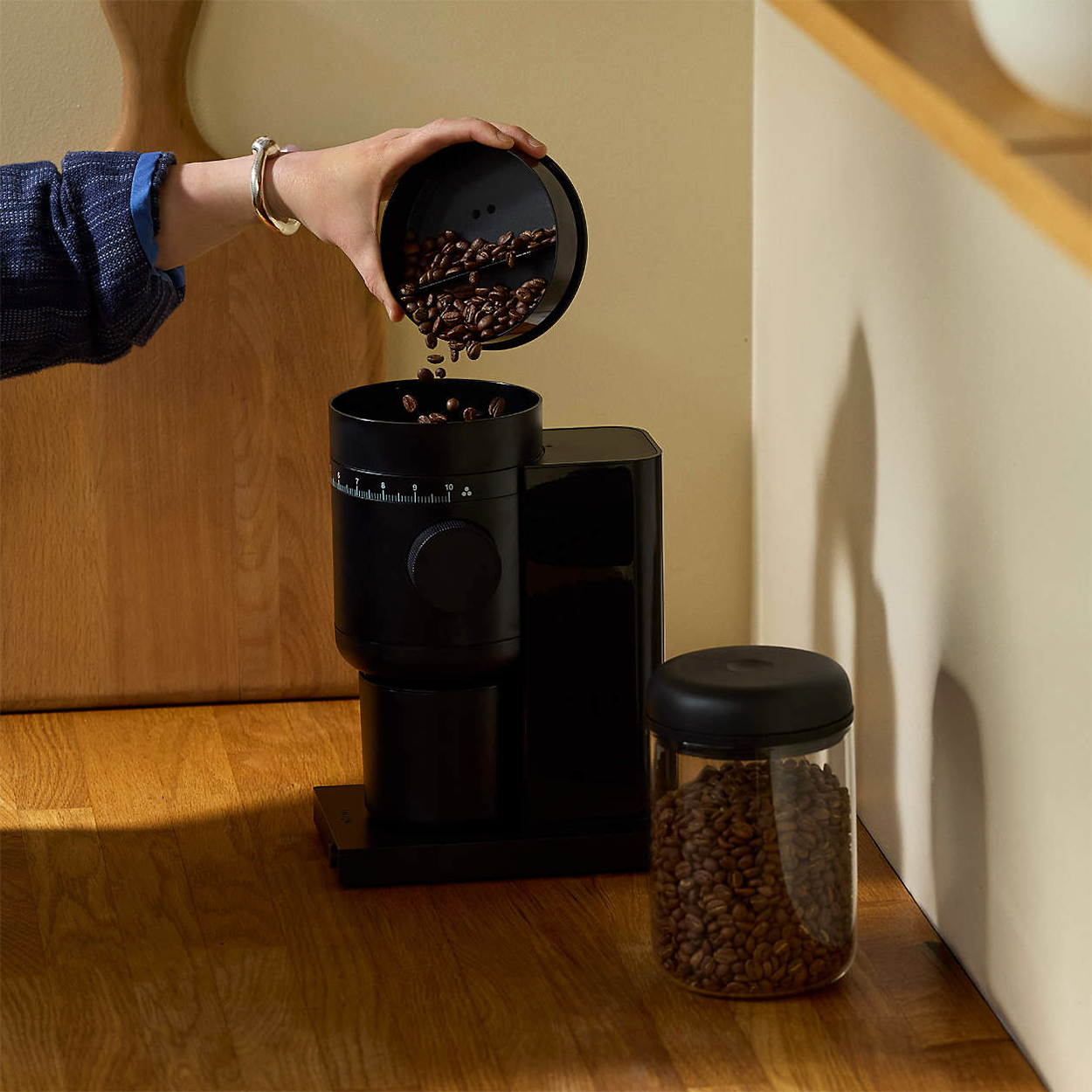 FELLOW OPUS 2 CONICAL BURR GRINDER BLACK