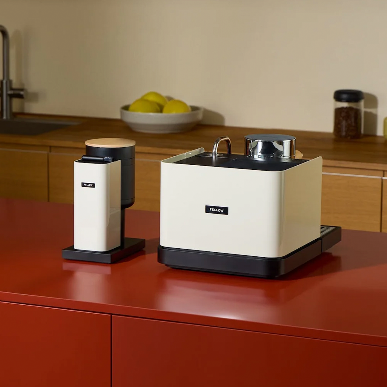 FELLOW OPUS 2 CONICAL BURR GRINDER SESAME & MAPLE