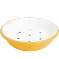 EMAILLE SEIFENSCHALE ORANGE