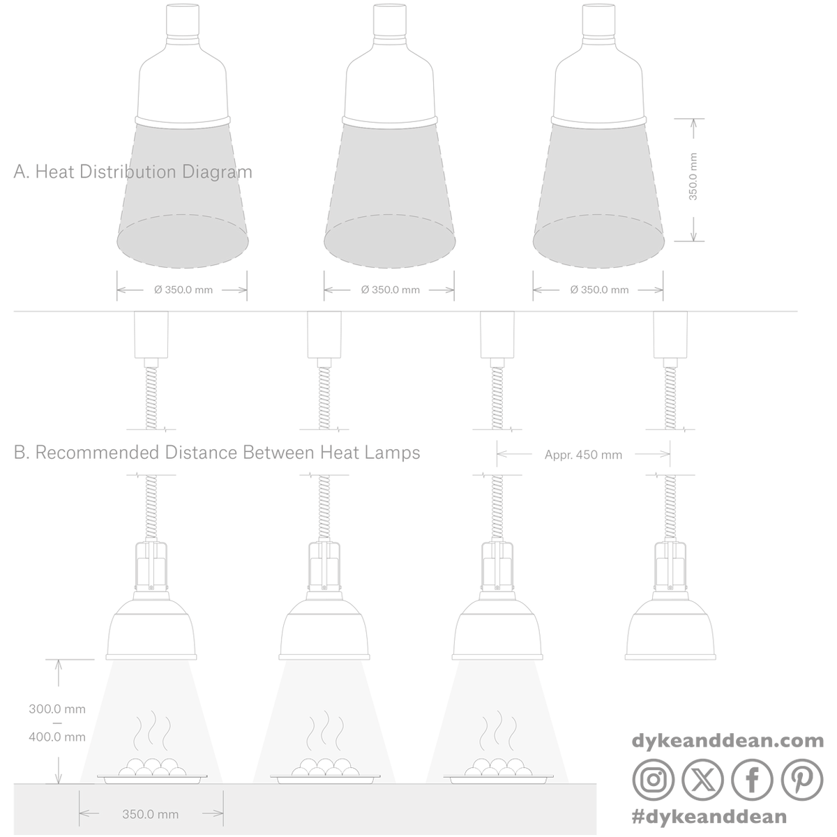 Stay hot heat lamp pendant classic 1224 cord colour