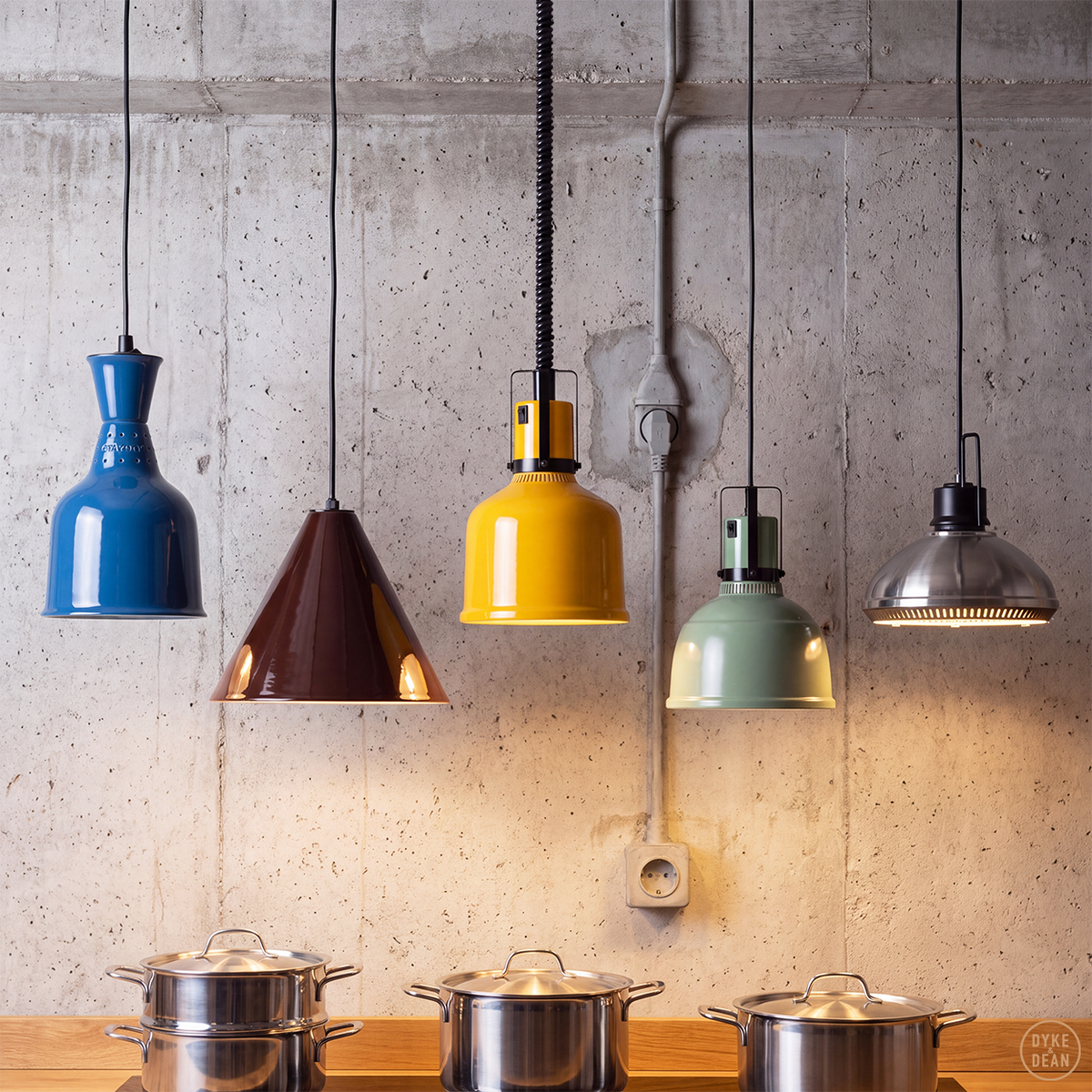 Stay hot heat lamp pendant focus RO cord colour