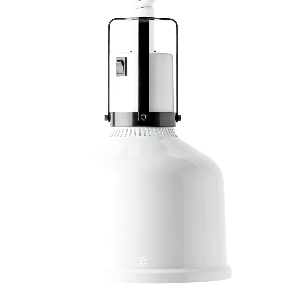 WHITE STAY HOT HEAT LAMP PENDANT FOCUS MO RETRACTABLE CORD