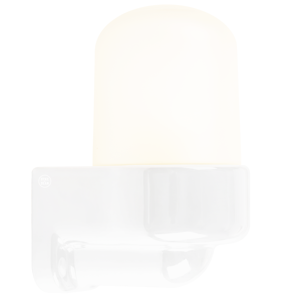 WHITE FROSTED PORCELAIN WATERPROOF SAUNA WALL LIGHT