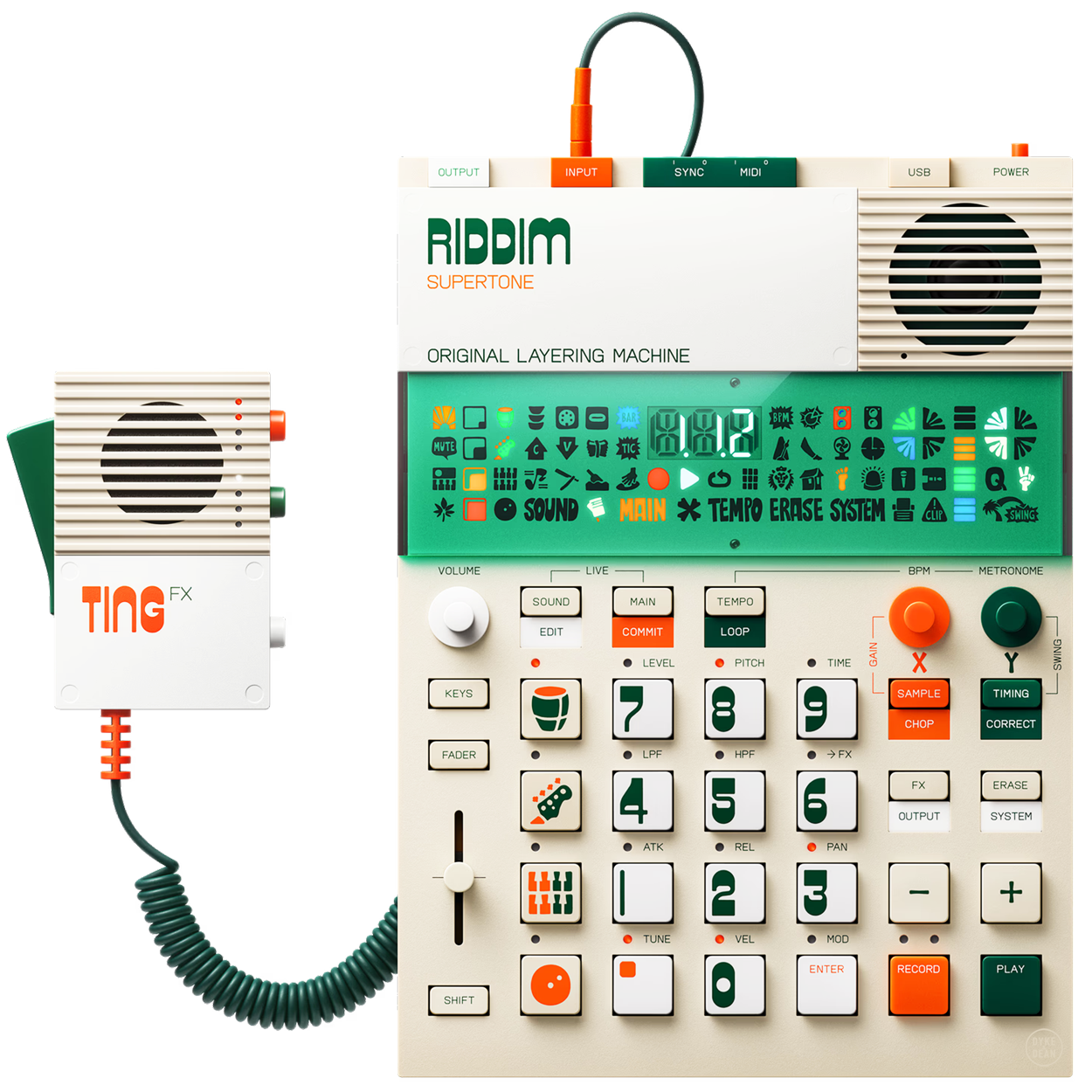 TEENAGE ENGINEERING RIDDIM N’ TING SAMPLER