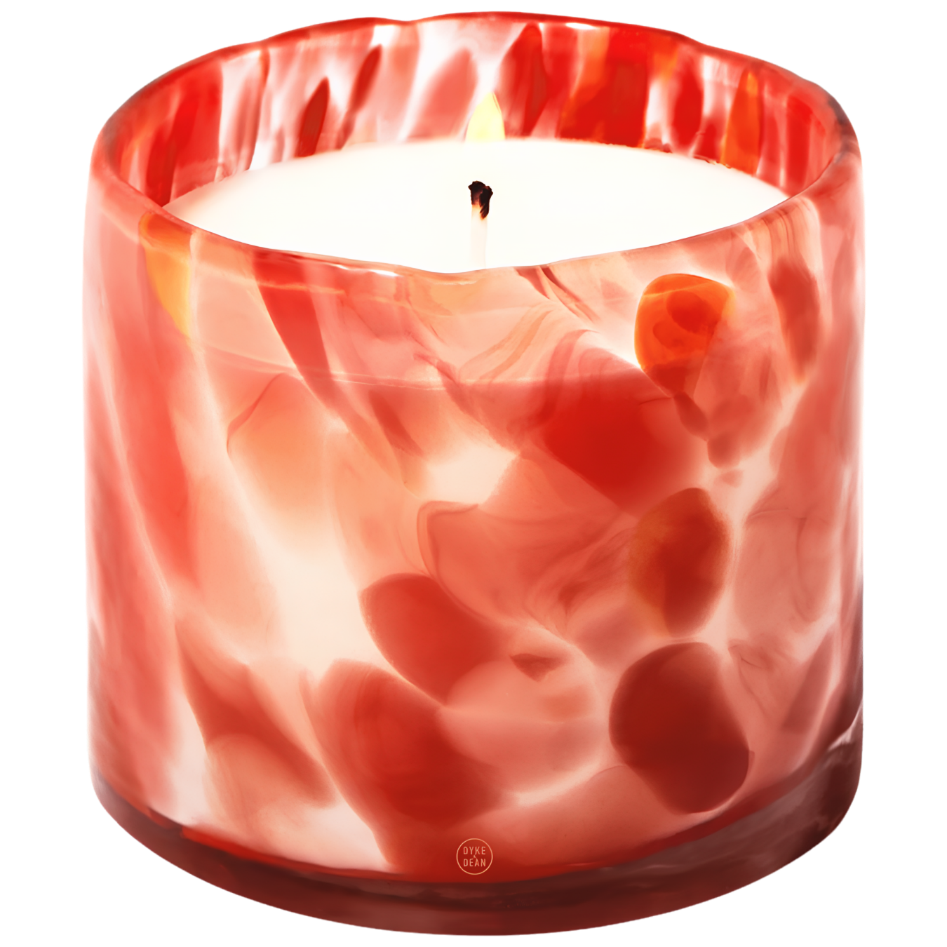 PADDYWAX LUXE SAFFRON ROSE GLASS CANDLE