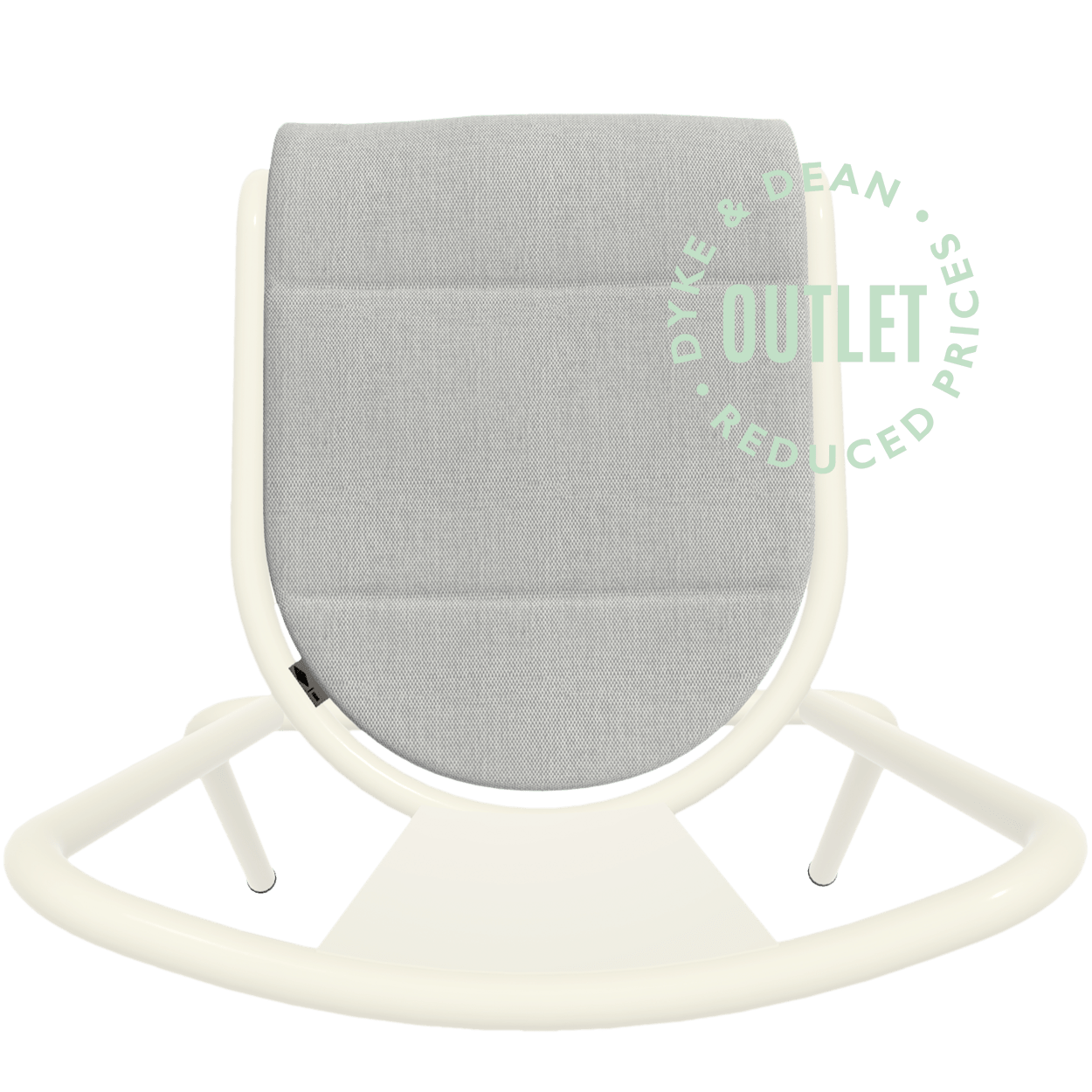 ADICO OFF WHITE 786-A CHAIR FABRIC SEAT OUTLET - DYKE & DEAN