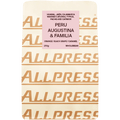ALLPRESS WHOLE BEAN COFFEE 250g PERU AUGUSTINA & FAMILIA - DYKE & DEAN