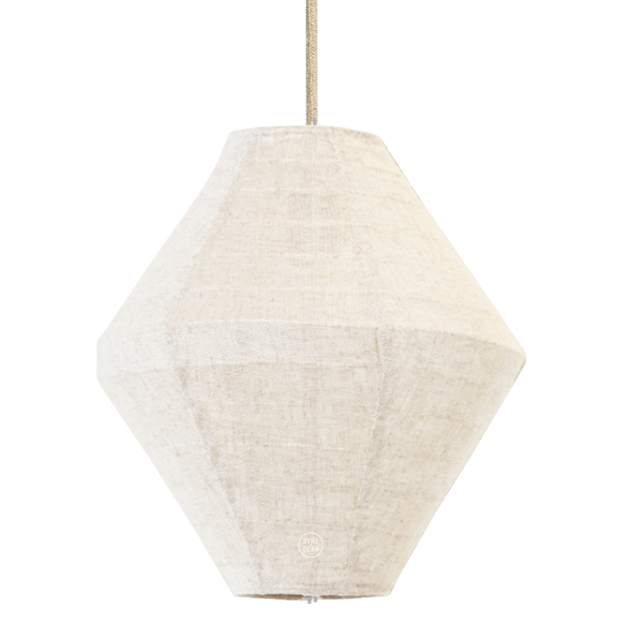 BELLA NATURAL LINEN LIGHT SHADE - DYKE & DEAN
