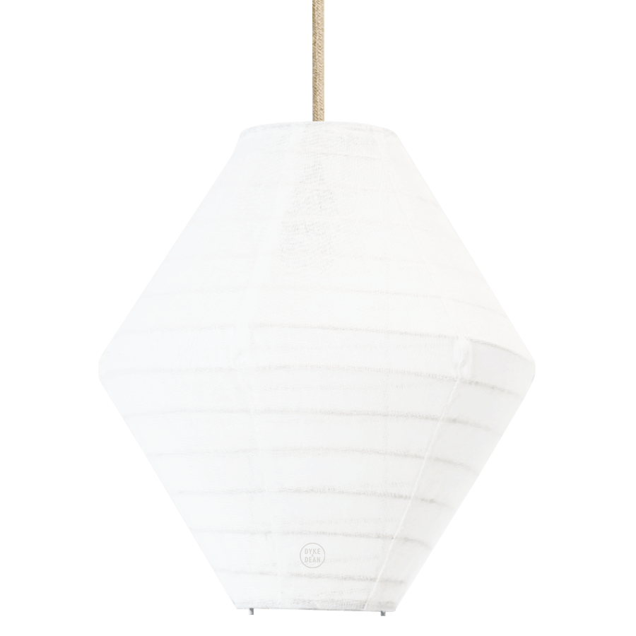 BELLA NATURAL LINEN LIGHT SHADE - DYKE & DEAN