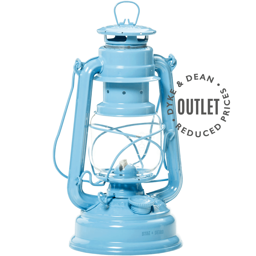 BLUE PETROMAX LANTERN WITH BOX OUTLET - DYKE & DEAN