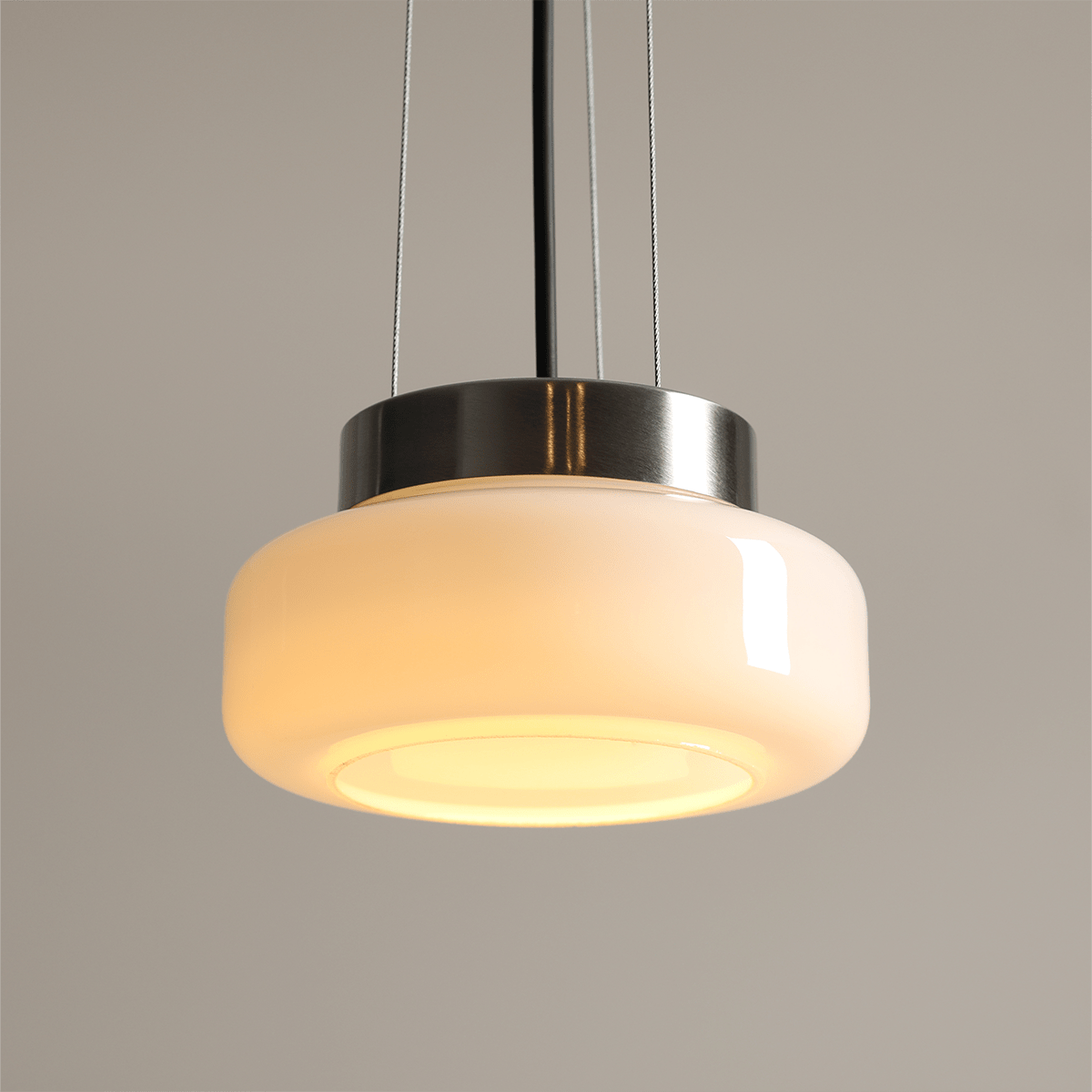 BONBON GLASS PENDANT LIGHT ALMOND SMALL - DYKE & DEAN