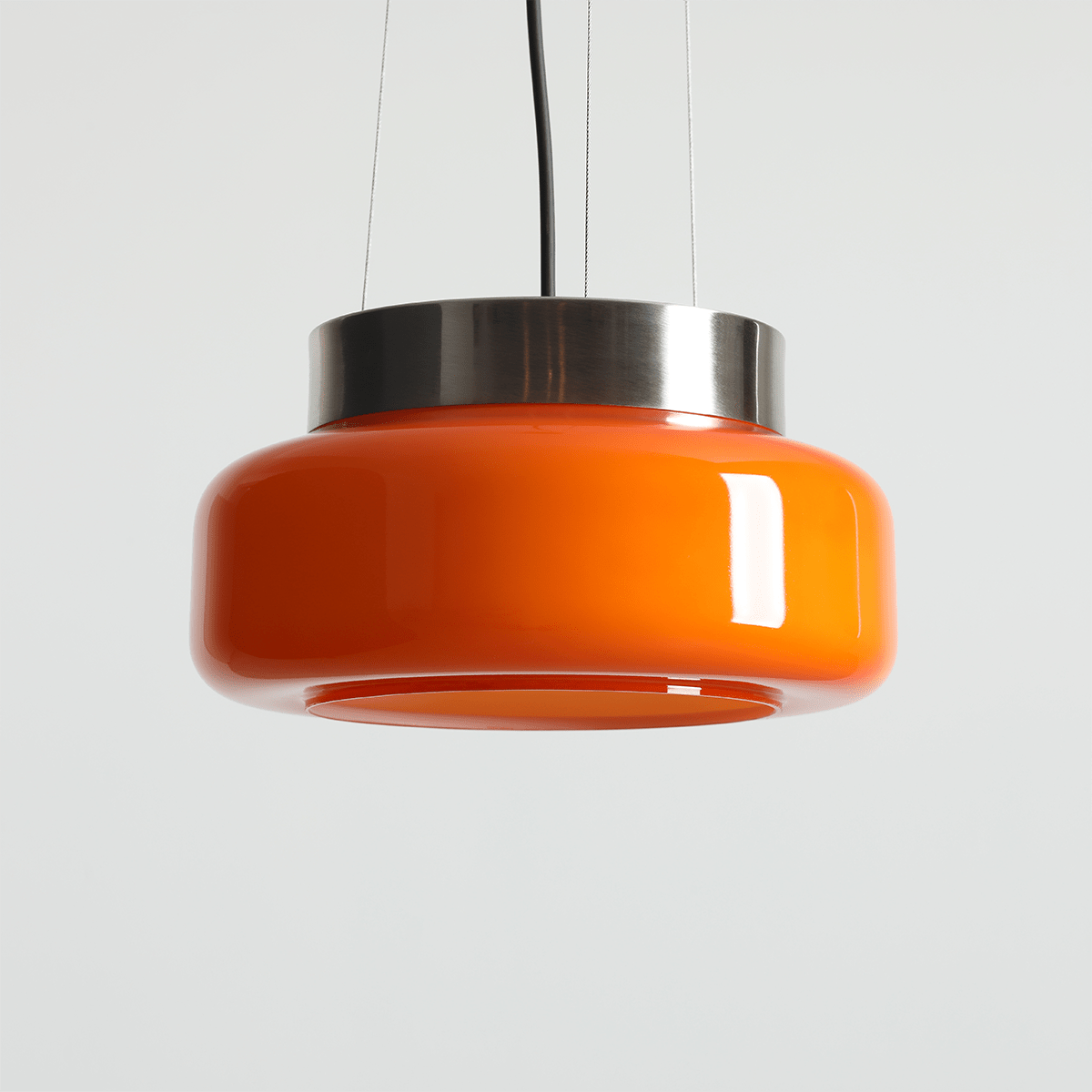 BONBON GLASS PENDANT LIGHT ORANGE SMALL - DYKE & DEAN