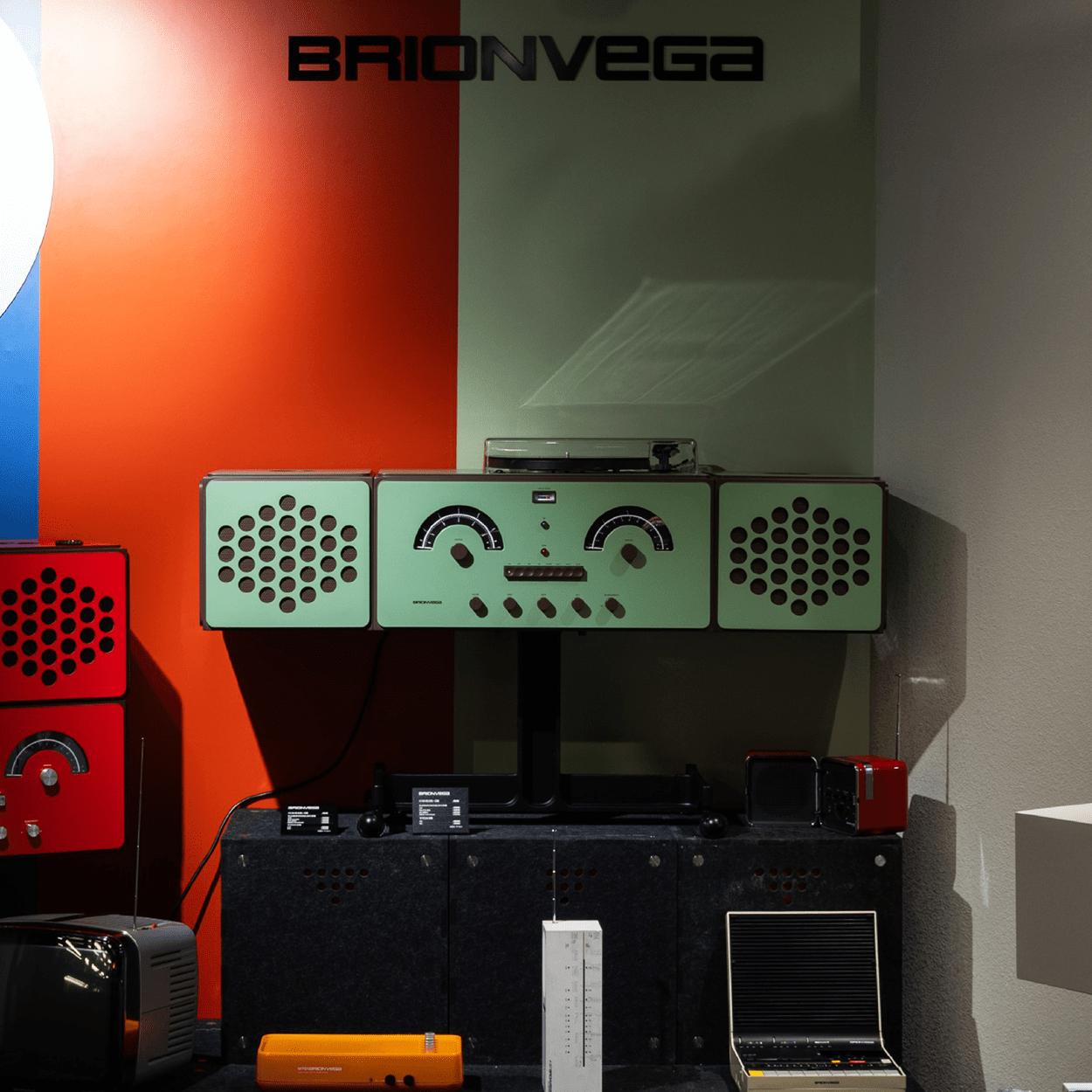 BRIONVEGA RADIOFONOGRAFO 60TH ANNIVERSARY SPECIAL GREEN - DYKE & DEAN