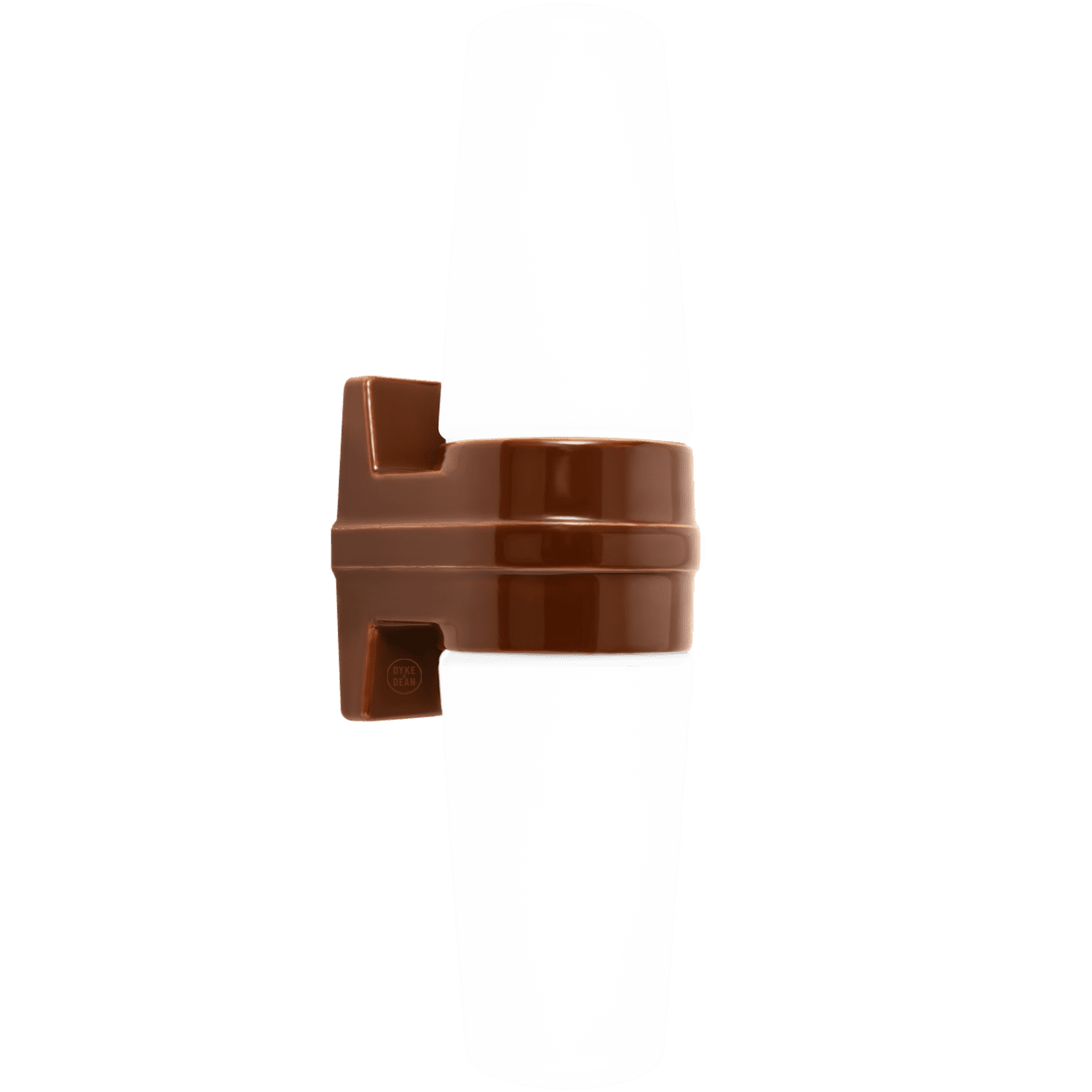 BROWN DOUBLE PORCELAIN WATERPROOF WALL MOUNTED LIGHT - DYKE & DEAN