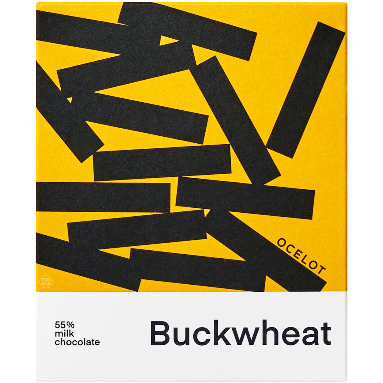 BUCKWHEAT ORGANIC 55% DARK MILK CHOCOLATE BAR - DYKE & DEAN