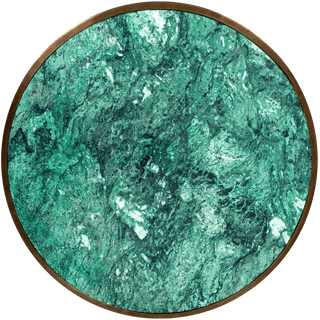 CARRARA GREEN GRANITE FRENCH BISTRO TABLE 24” - DYKE & DEAN