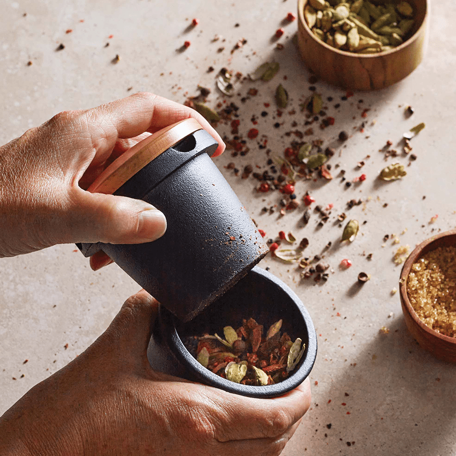 CAST IRON SPICE GRINDER - DYKE & DEAN