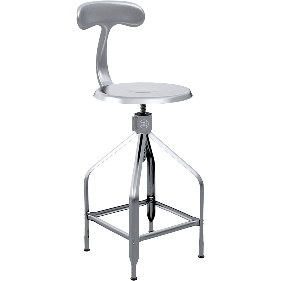 CHAISES NICOLLE DESSINATEUR TALL ADJUSTABLE SWIVEL CHAIR - DYKE & DEAN