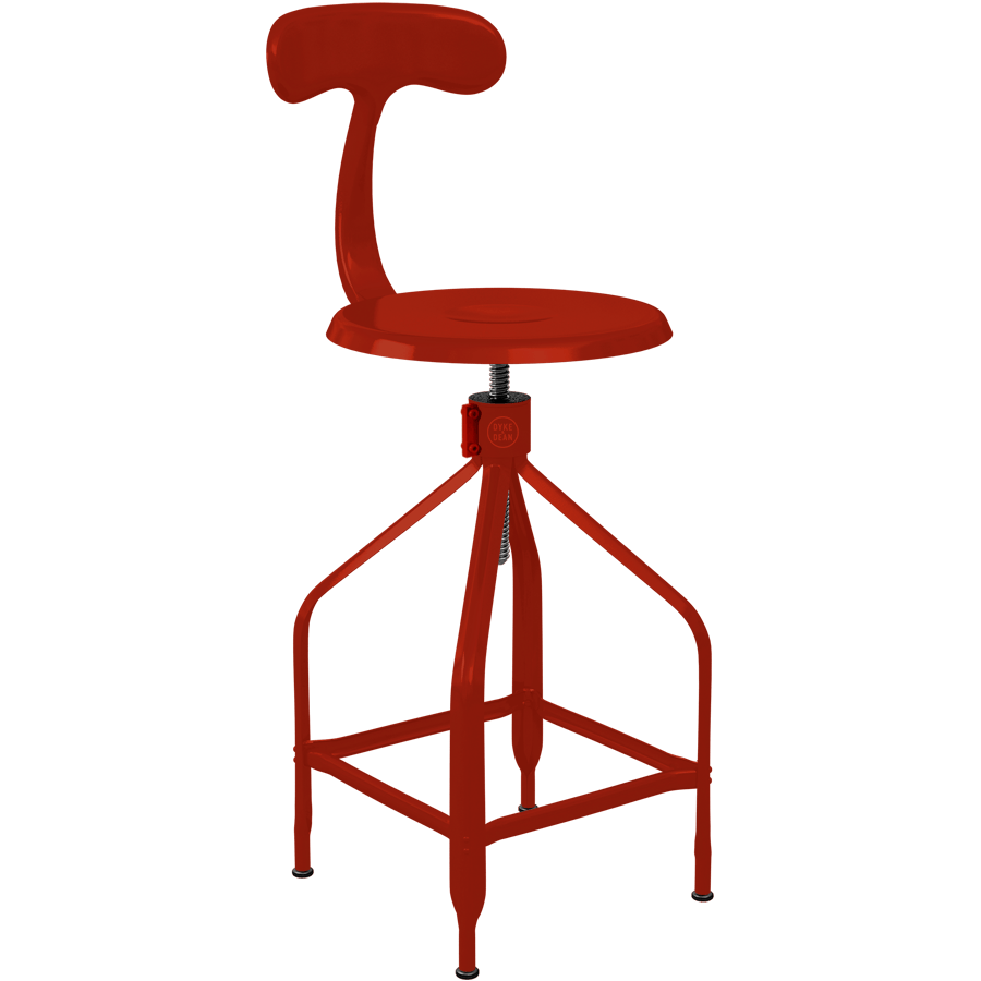 CHAISES NICOLLE DESSINATEUR TALL ADJUSTABLE SWIVEL CHAIR - DYKE & DEAN