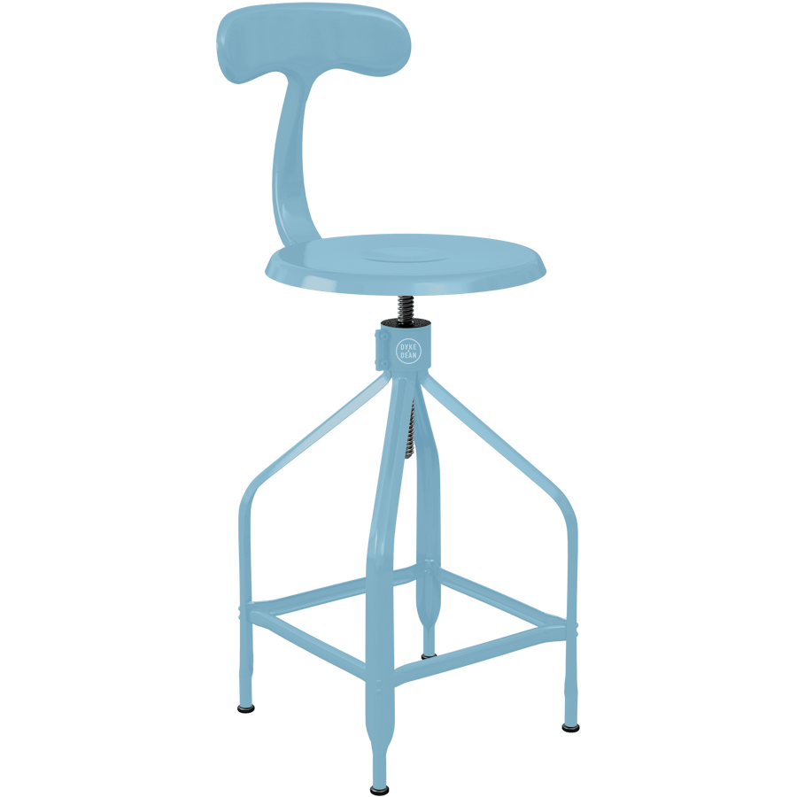 CHAISES NICOLLE DESSINATEUR TALL ADJUSTABLE SWIVEL CHAIR - DYKE & DEAN