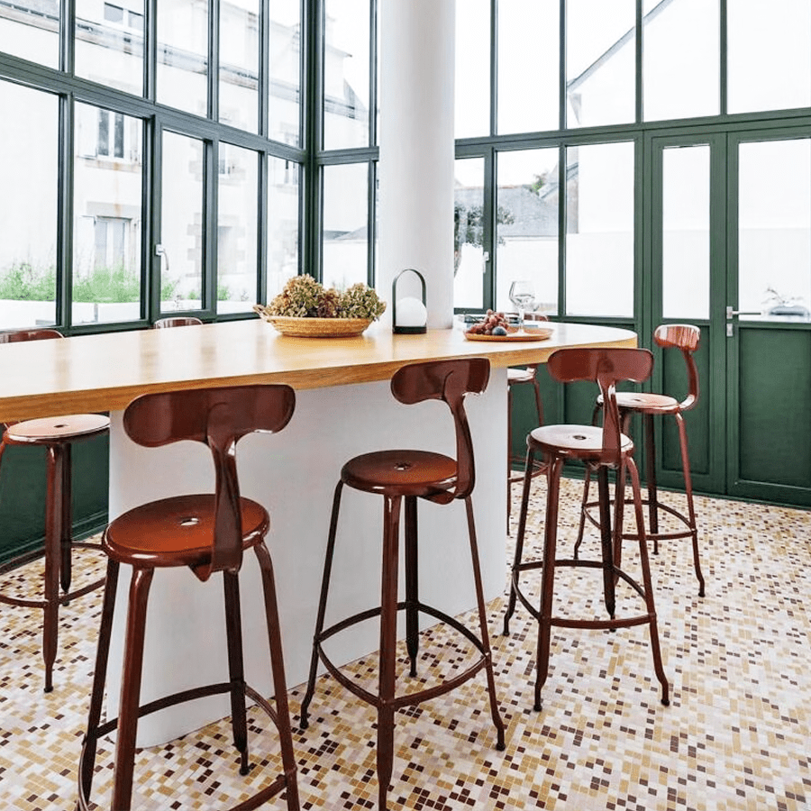 CHAISES NICOLLE METAL CHAIR 80 - DYKE & DEAN