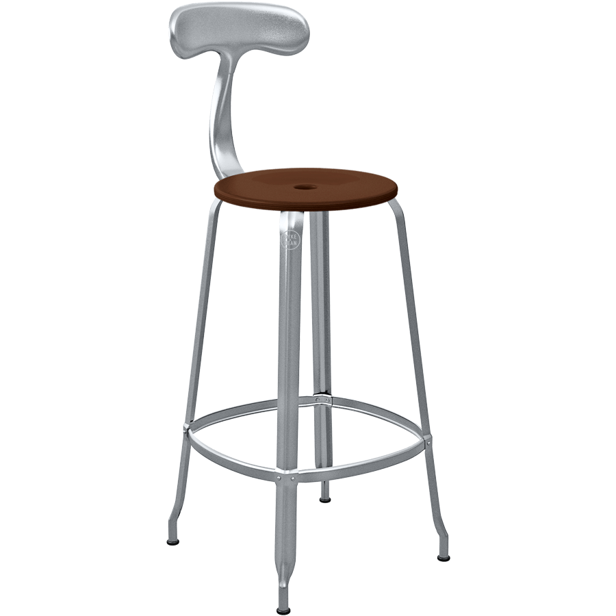 CHAISES NICOLLE METAL CHAIR WOOD 75 - DYKE & DEAN