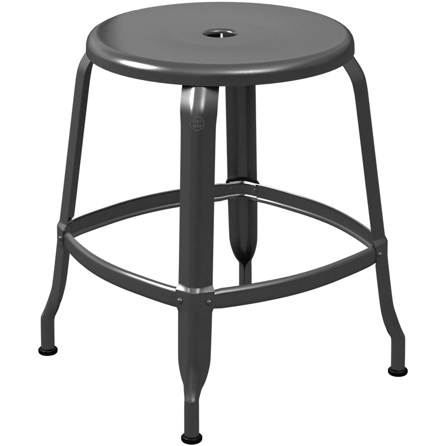 CHAISES NICOLLE METAL STOOL 45 - DYKE & DEAN