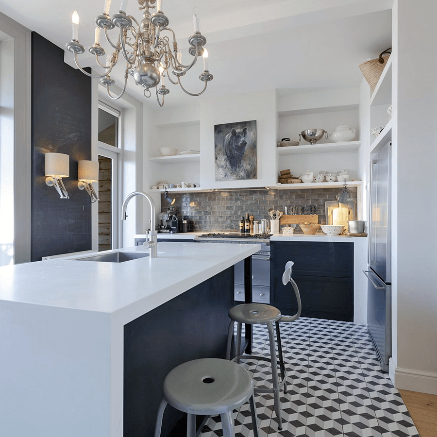 CHAISES NICOLLE METAL STOOL 75 - DYKE & DEAN