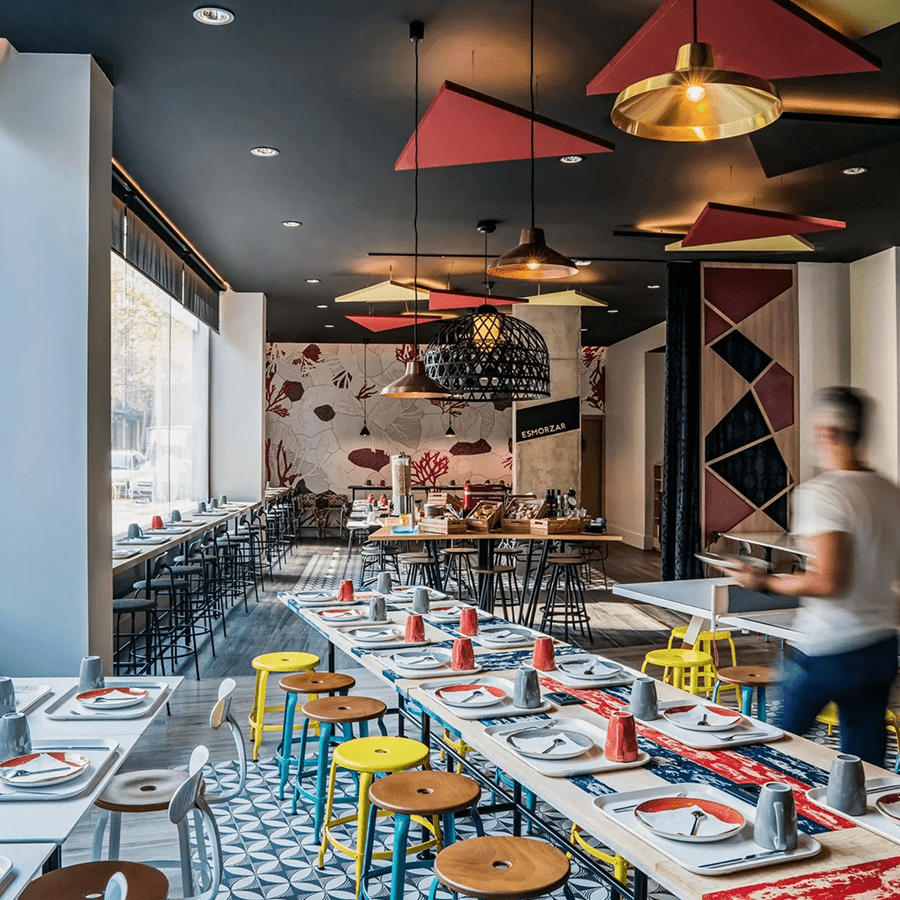 CHAISES NICOLLE METAL STOOL WOOD 65 - DYKE & DEAN